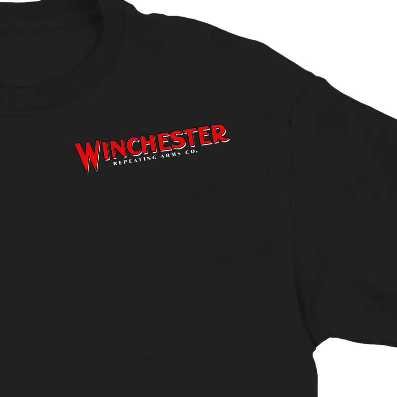 Winchester Big Game Graphic T-Shirt – Vintage Wildlife Sketch Outdoor Tee for Men