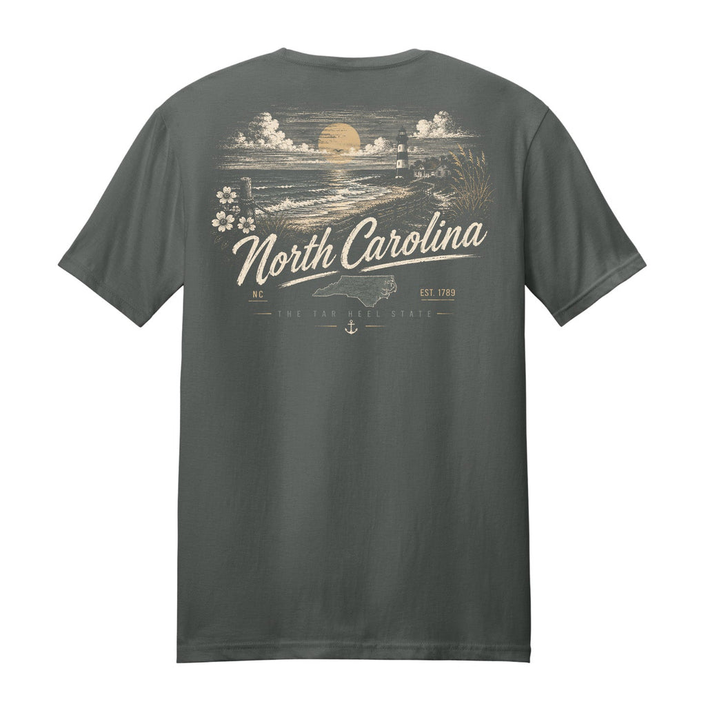 North Carolina Tar Heel State Coastal T-Shirt