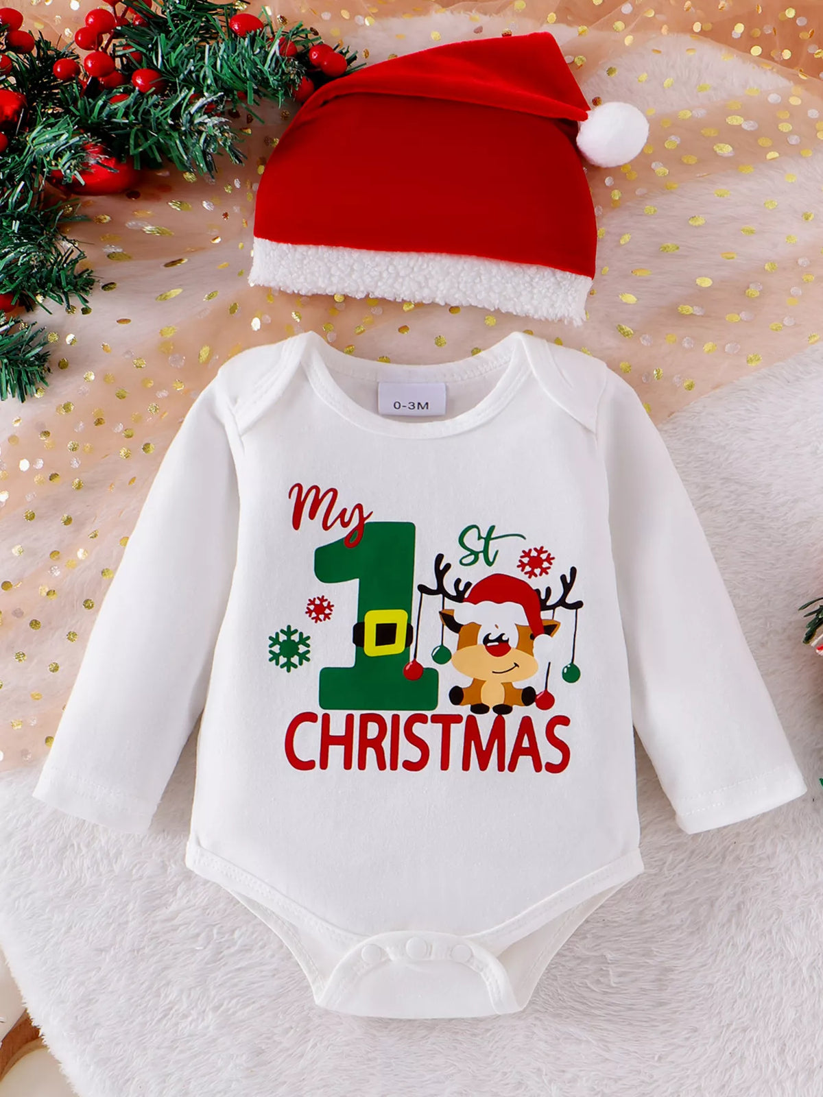 Children's My First Christmas Outfit Set
