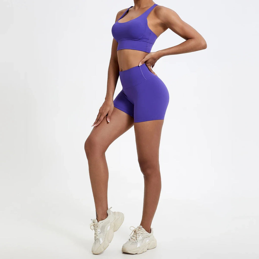 Women's Buttock Lift Gym Leggings Shorts