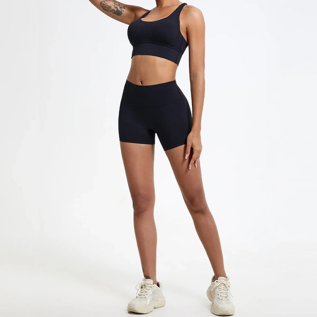 Women's Buttock Lift Gym Leggings Shorts