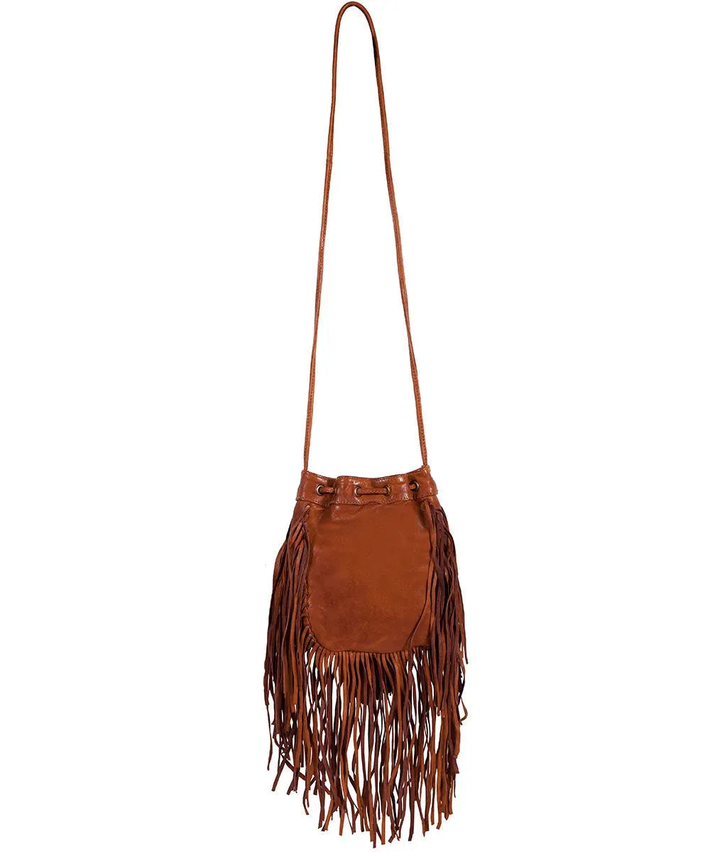 Scully Western Cascade Fringe Bucket Bag - Women's Handbag